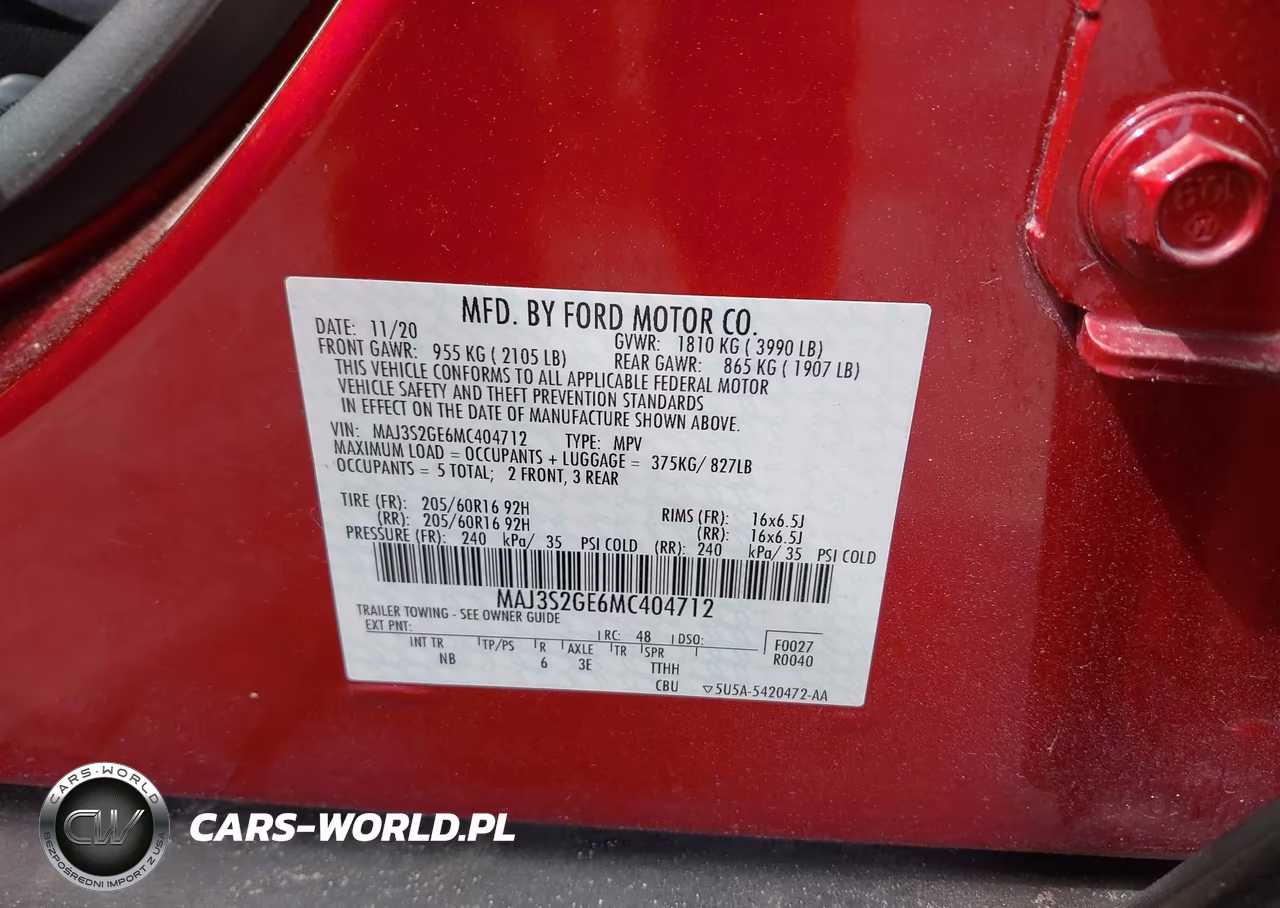 2021 Ford Ecosport Se VIN:MAJ3S2GE6MC404712 - 9