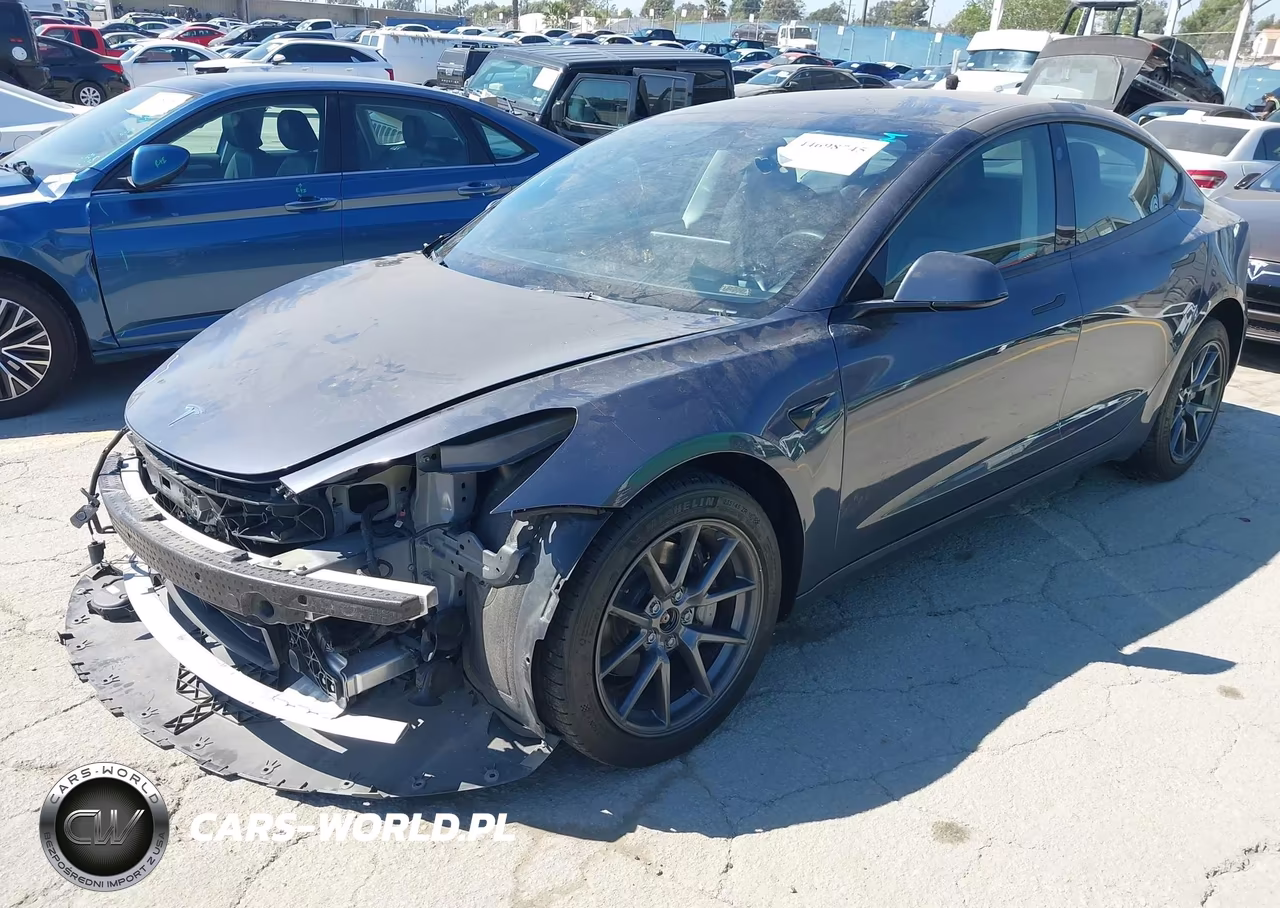 2022 Tesla Model 3 Long Range Dual Motor All-Wheel Drive VIN:5YJ3E1EB0NF256761 - 2