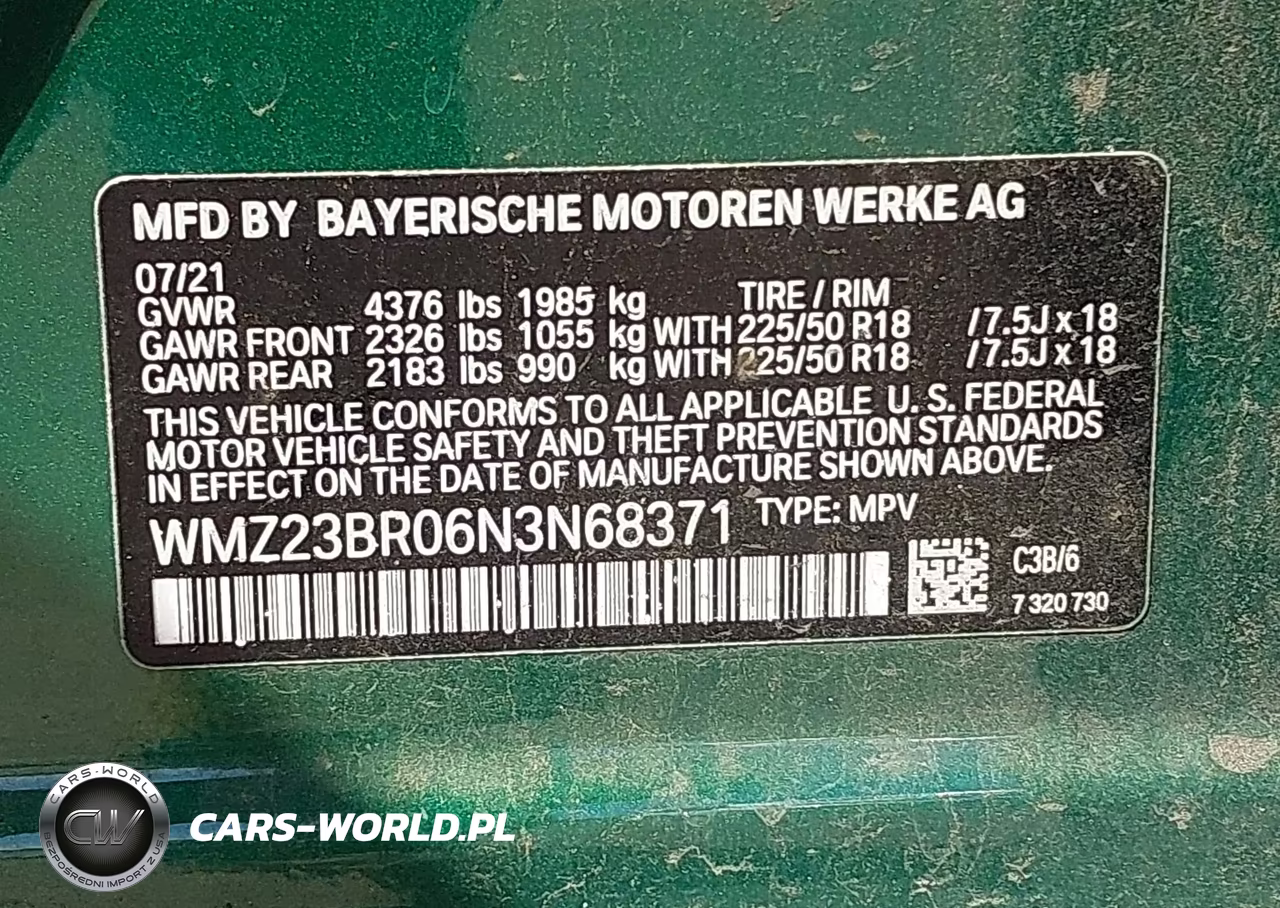 2022 Mini Countryman Cooper VIN:WMZ23BR06N3N68371 - 9