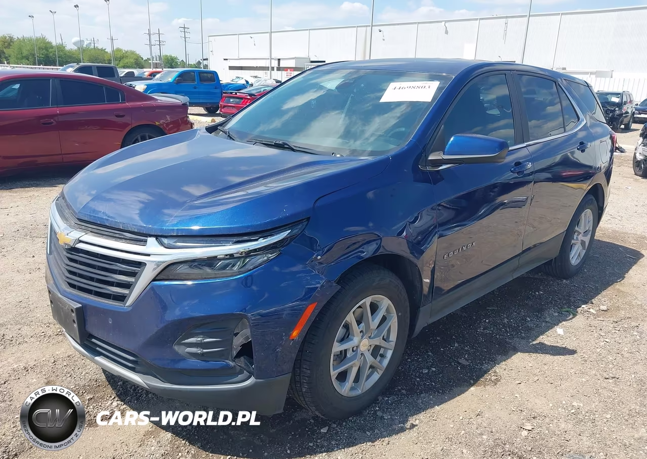 2022 Chevrolet Equinox Fwd Lt VIN:3GNAXKEV1NL151608 - 2