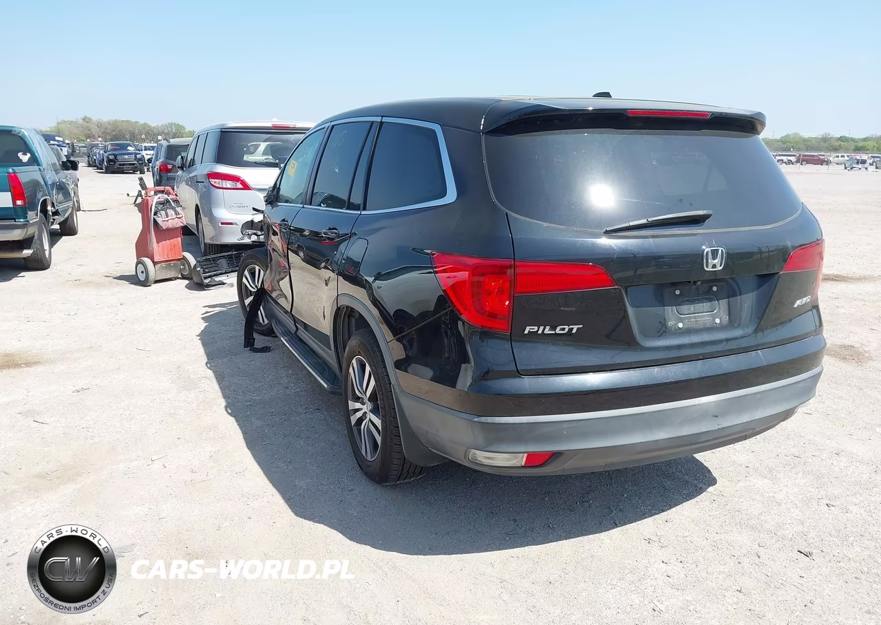 2016 Honda Pilot Ex-L VIN:5FNYF6H79GB081324 - 3