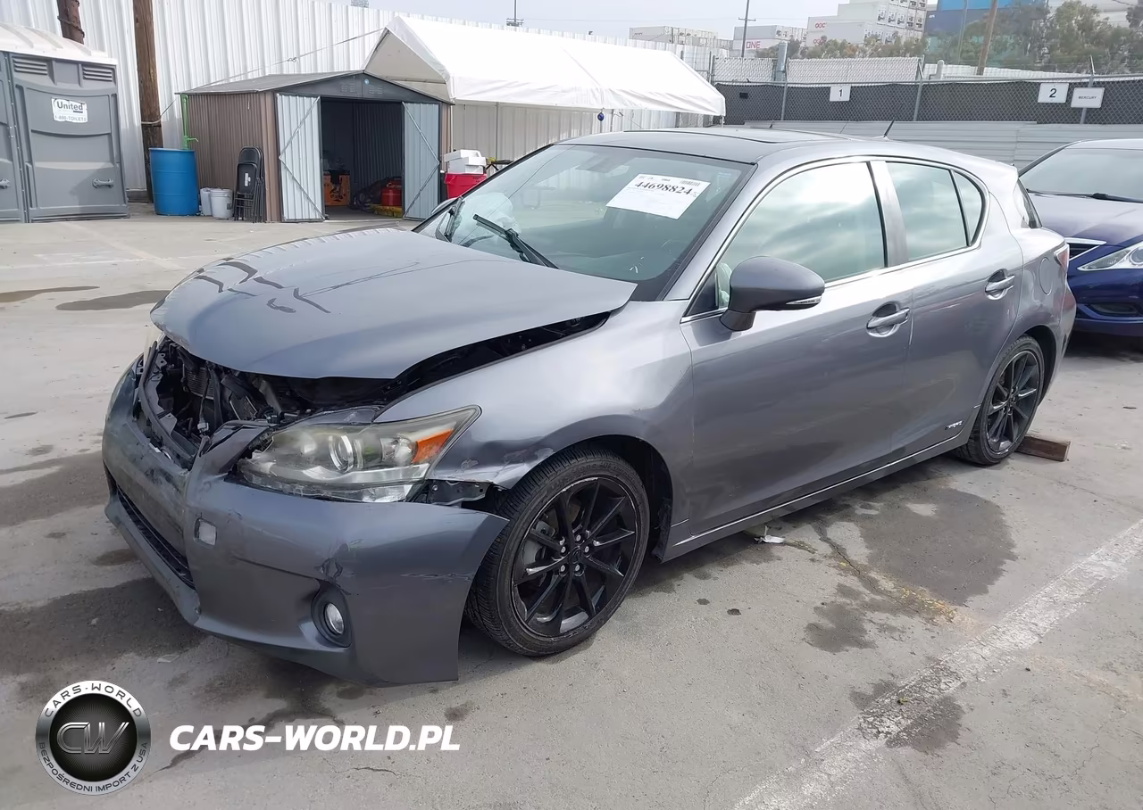 2013 Lexus Ct 200H VIN:JTHKD5BH1D2143125 - 2