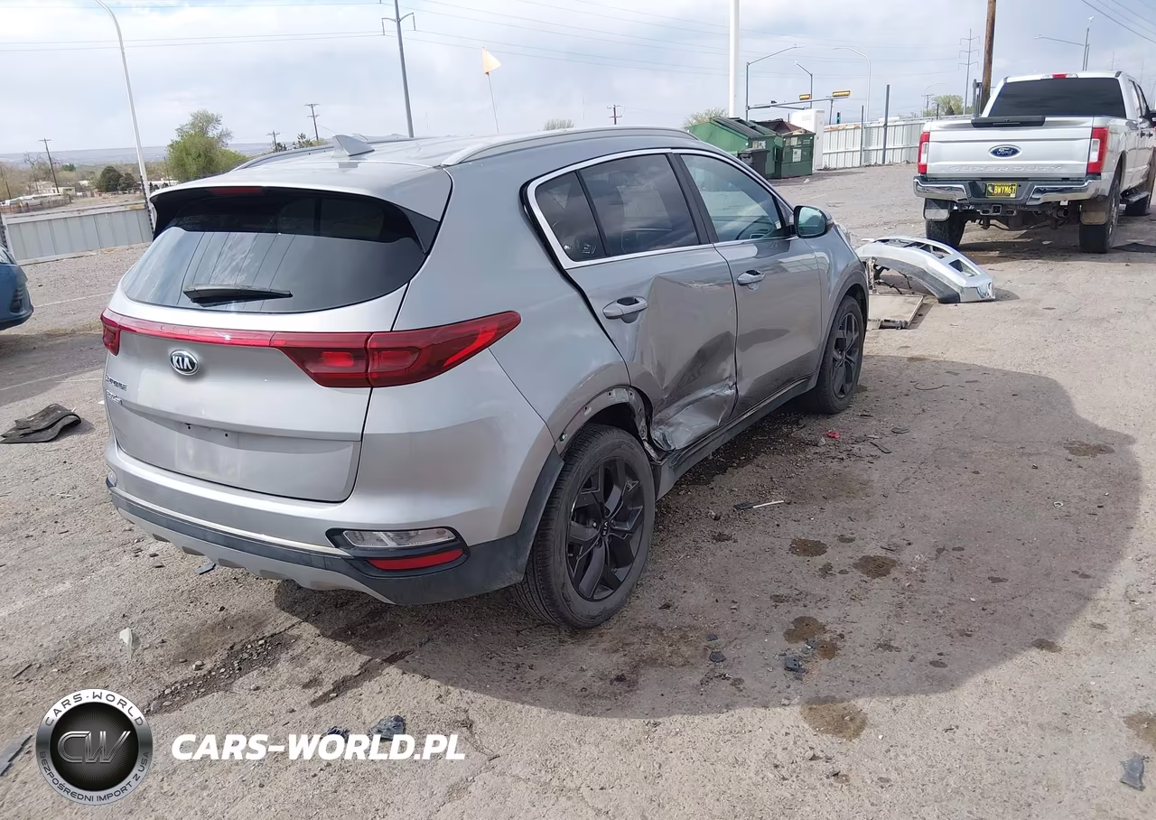 2020 Kia Sportage S VIN:KNDP63AC2L7687615 - 4