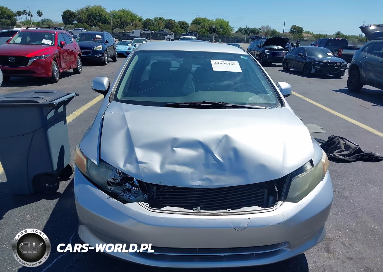 2012 Honda Civic Lx VIN:19XFB2F52CE389299 - 13