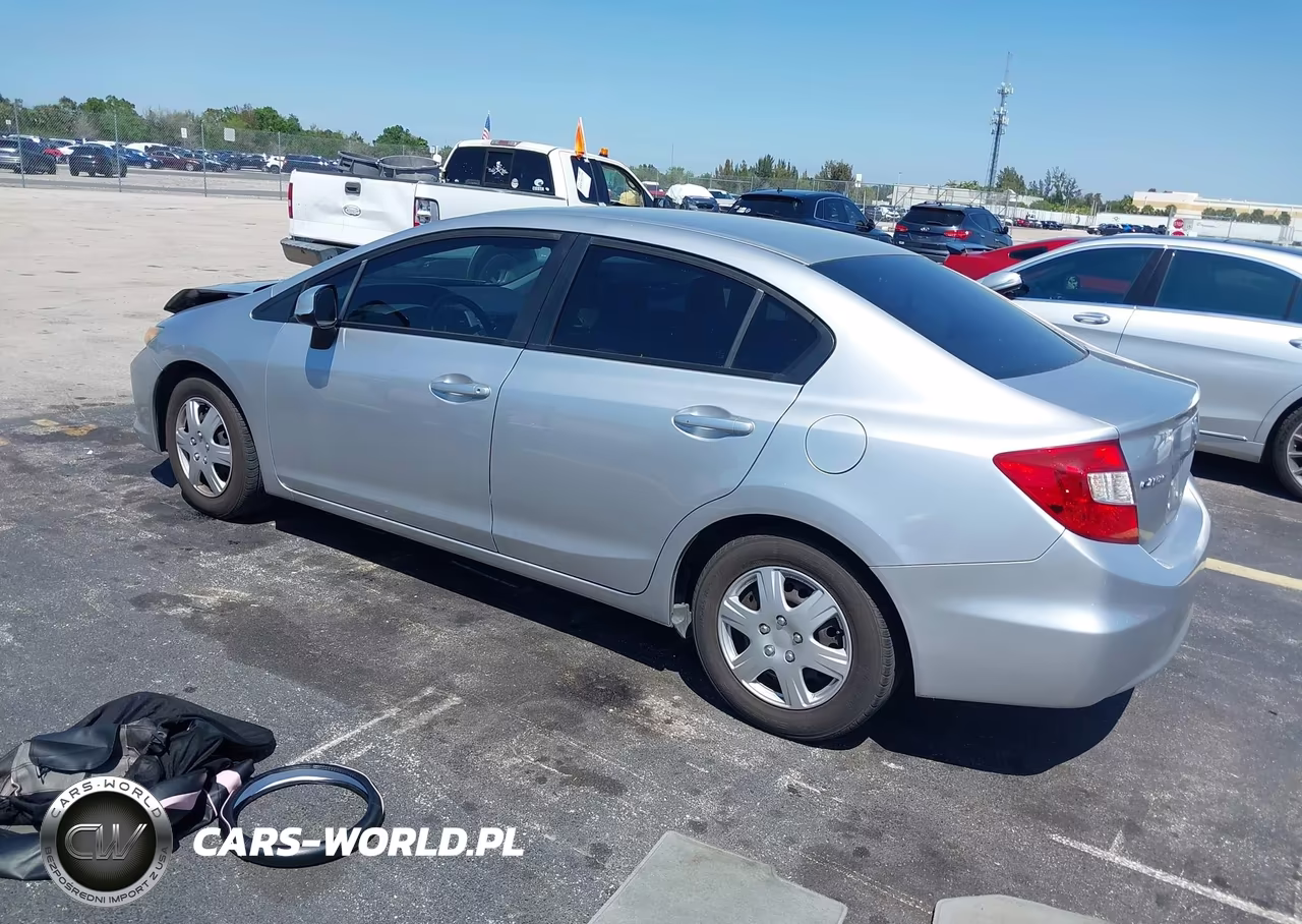 2012 Honda Civic Lx VIN:19XFB2F52CE389299 - 3