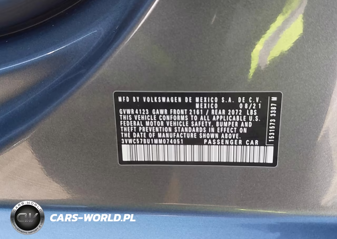 2021 Volkswagen Jetta 1.4T R-Line-1.4T S-1.4T Se VIN:3VWC57BU1MM074051 - 9