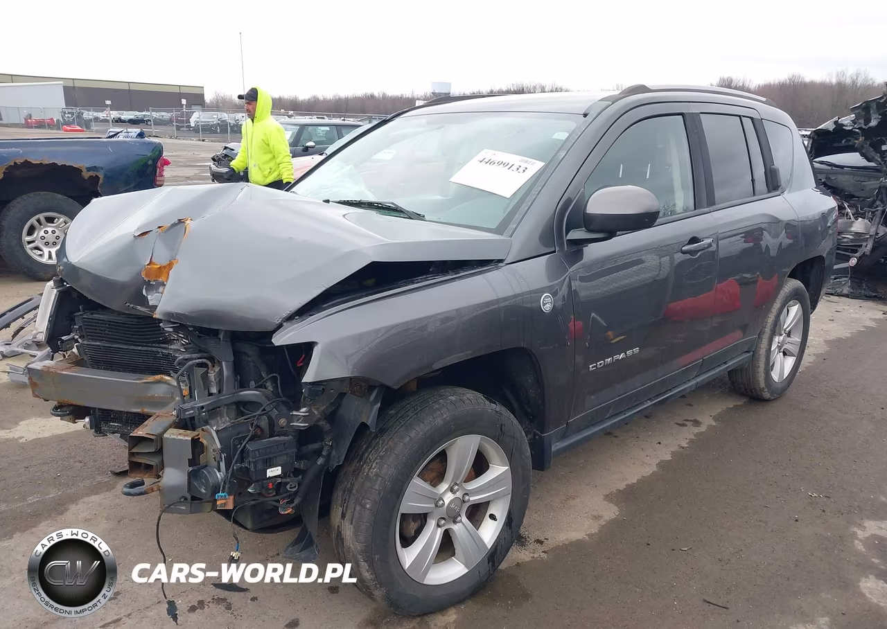 2016 Jeep Compass Latitude VIN:1C4NJDEB2GD573019 - 2