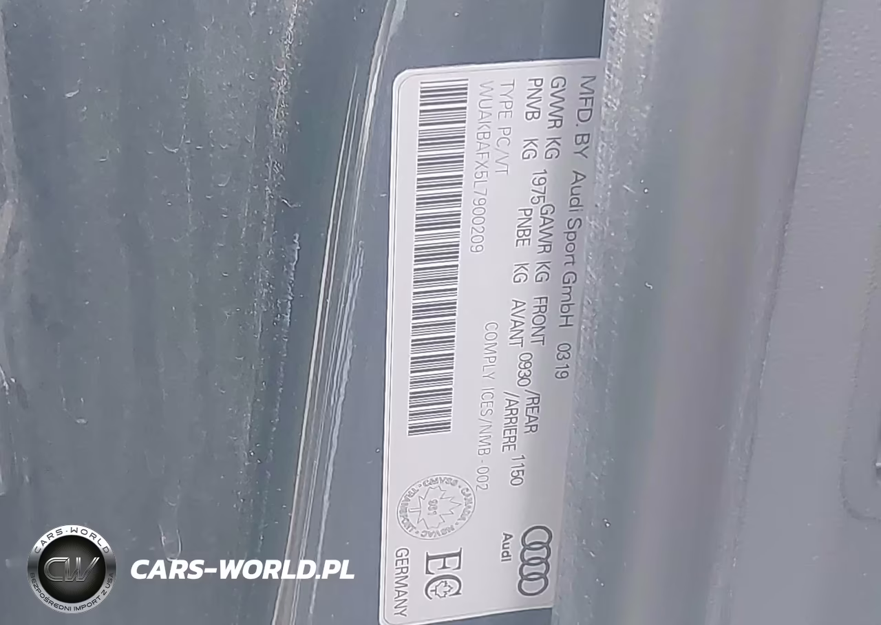 2020 Audi R8 V10 Performance Quattro S Tronic VIN:WUAKBAFX5L7900209 - 9