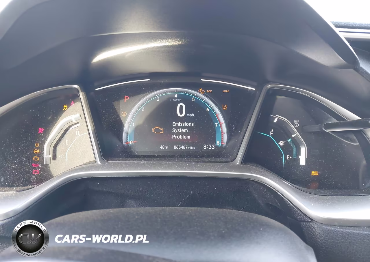 2021 Honda Civic Ex VIN:19XFC1F35ME206405 - 7