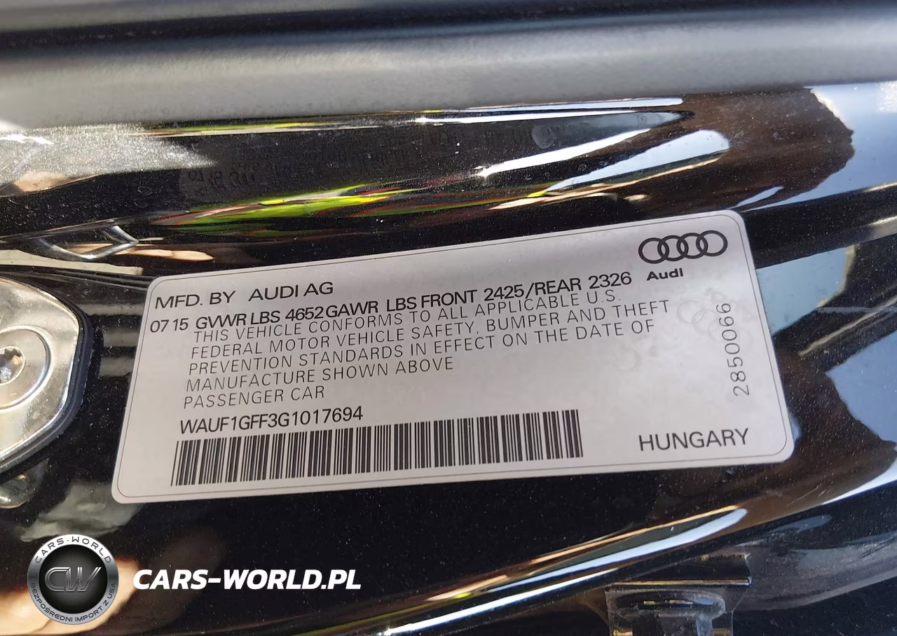 2016 Audi S3 2.0T Premium Plus VIN:WAUF1GFF3G1017694 - 9
