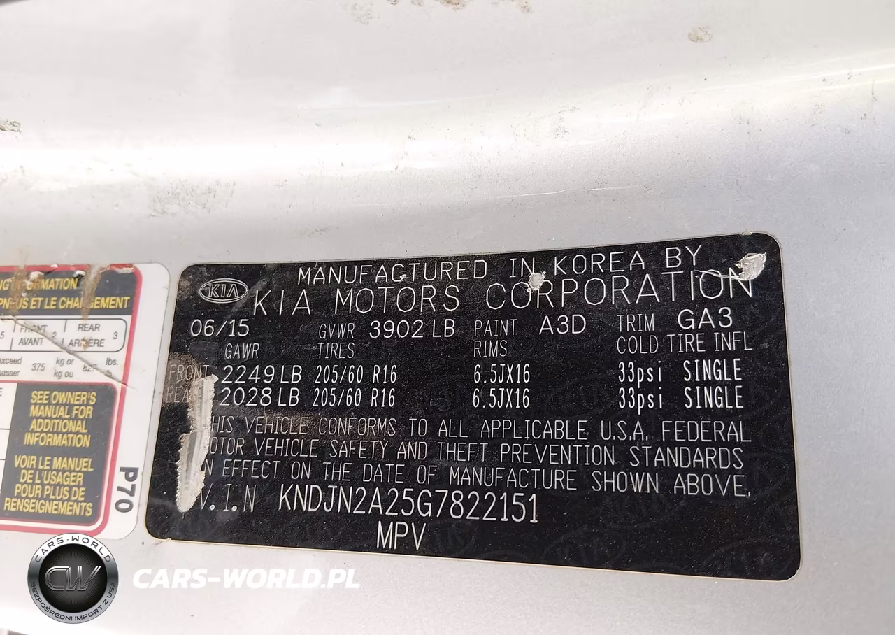 2016 Kia Soul VIN:KNDJN2A25G7822151 - 9