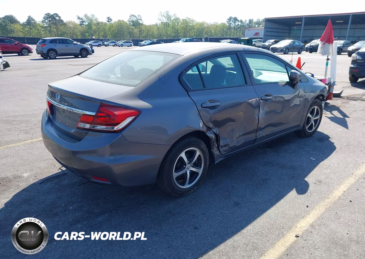 2015 Honda Civic Se VIN:19XFB2F72FE088070 - 4