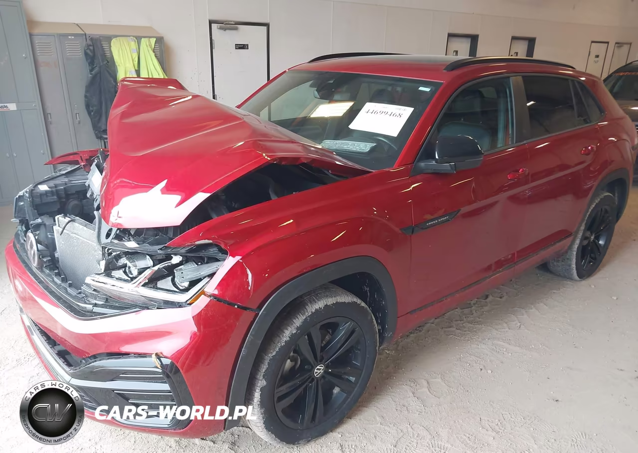 2023 Volkswagen Atlas Cross Sport 3.6L V6 Sel-3.6L V6 Sel R-Line Black VIN:1V2SE2CA8PC205390 - 2