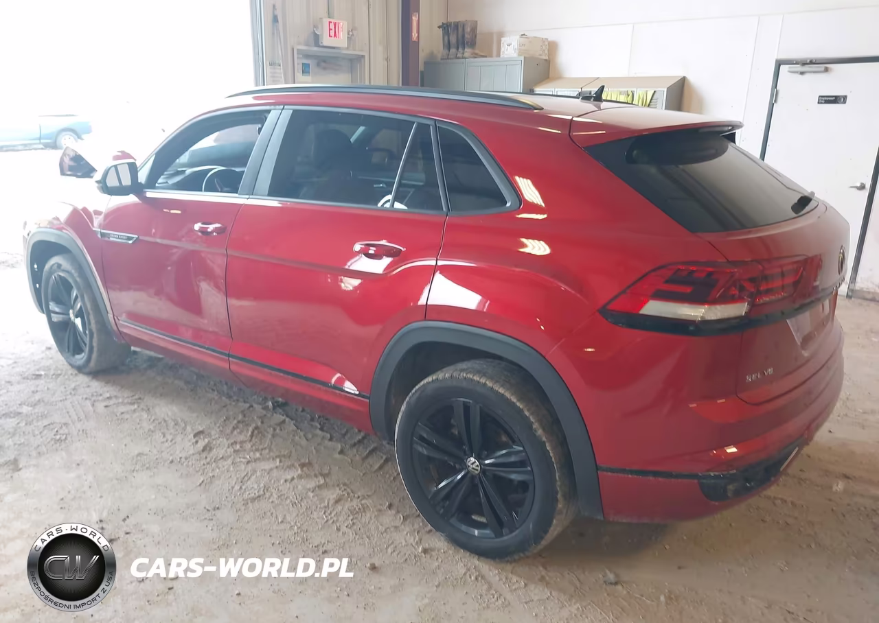 2023 Volkswagen Atlas Cross Sport 3.6L V6 Sel-3.6L V6 Sel R-Line Black VIN:1V2SE2CA8PC205390 - 3