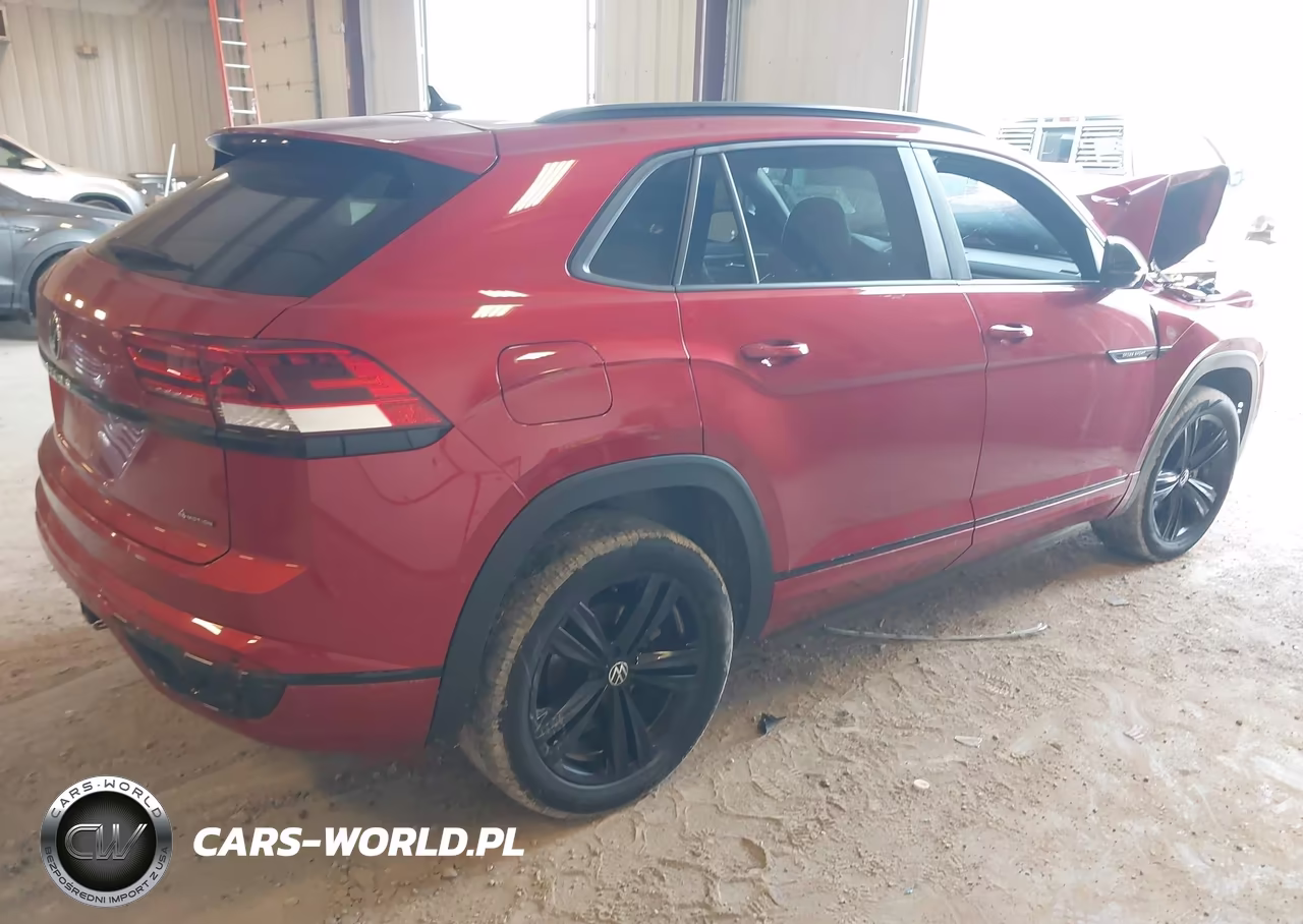 2023 Volkswagen Atlas Cross Sport 3.6L V6 Sel-3.6L V6 Sel R-Line Black VIN:1V2SE2CA8PC205390 - 4