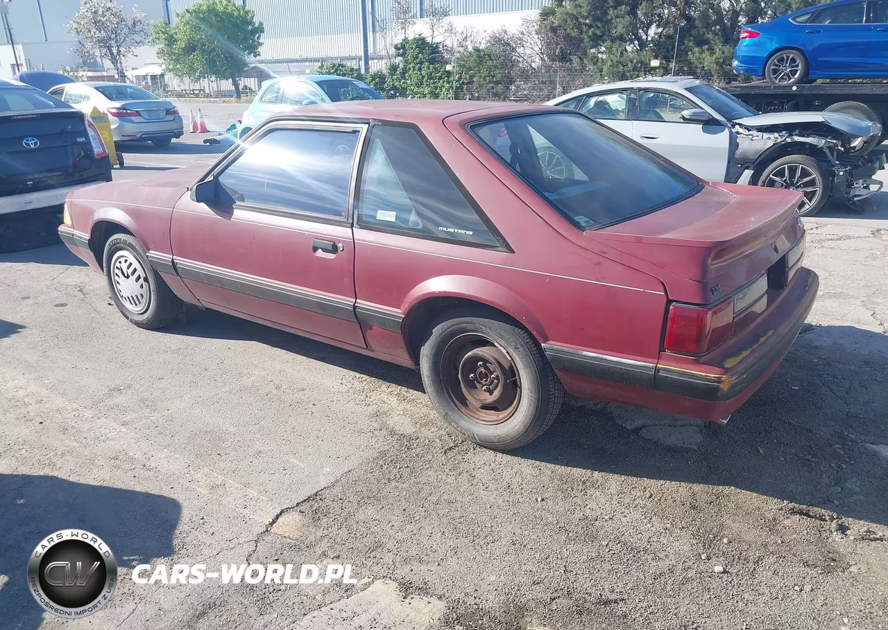 1989 Ford Mustang Lx VIN:1FABP41A0KF126593 - 3