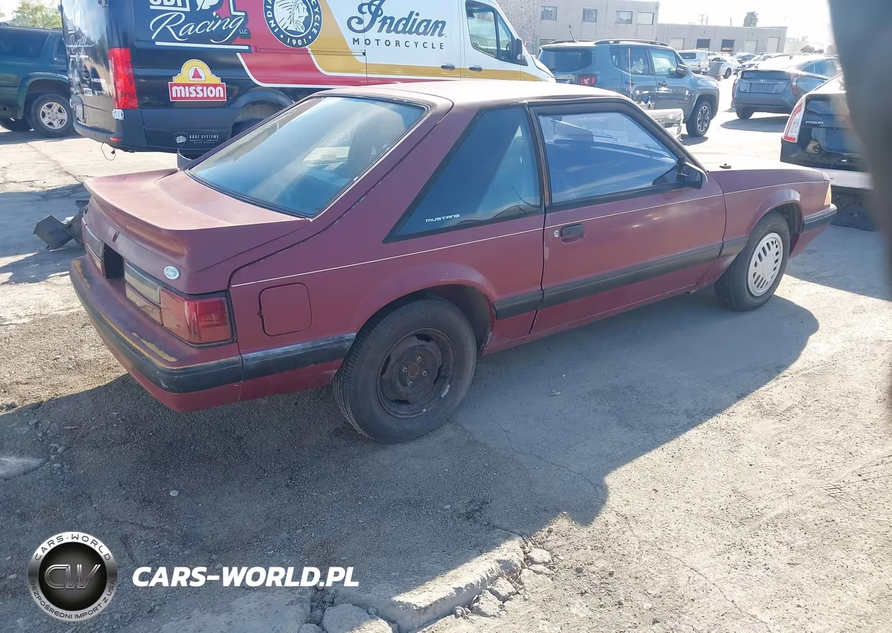 1989 Ford Mustang Lx VIN:1FABP41A0KF126593 - 4