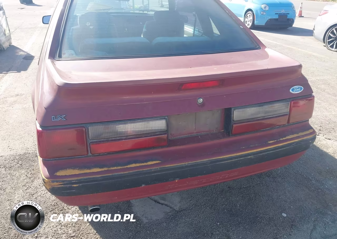 1989 Ford Mustang Lx VIN:1FABP41A0KF126593 - 6