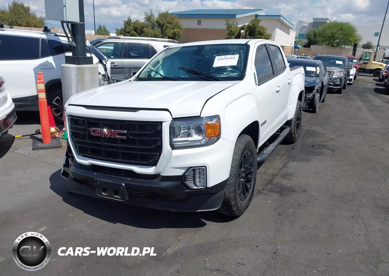 2022 GMC Canyon 4Wd Short Box Elevation VIN:1GTG6CEN2N1195300 - 2