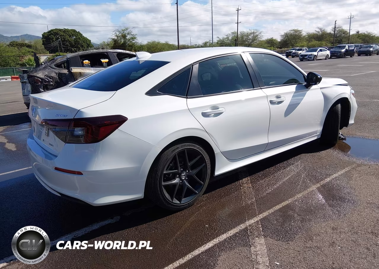 2025 Honda Civic Hybrid Sport-Sport Touring VIN:2HGFE4F87SH331402 - 4