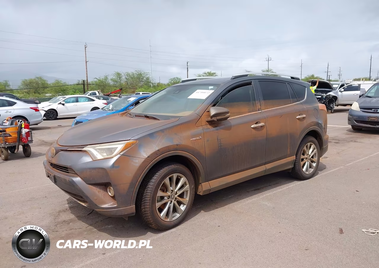 2016 Toyota Rav4 Hybrid Limited VIN:JTMDJREV5GD049317 - 2