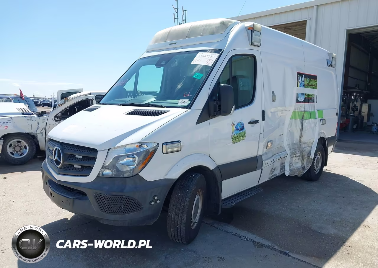 2017 Mercedes-Benz Sprinter 2500 Standard Roof V6 VIN:WD3PE7CD9HP386986 - 2