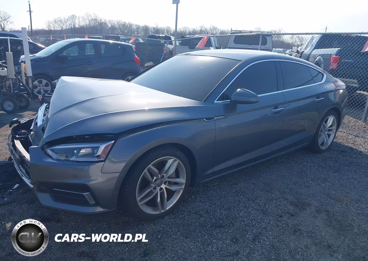 2019 Audi A5 45 Premium VIN:WAUBNCF58KA073528 - 2