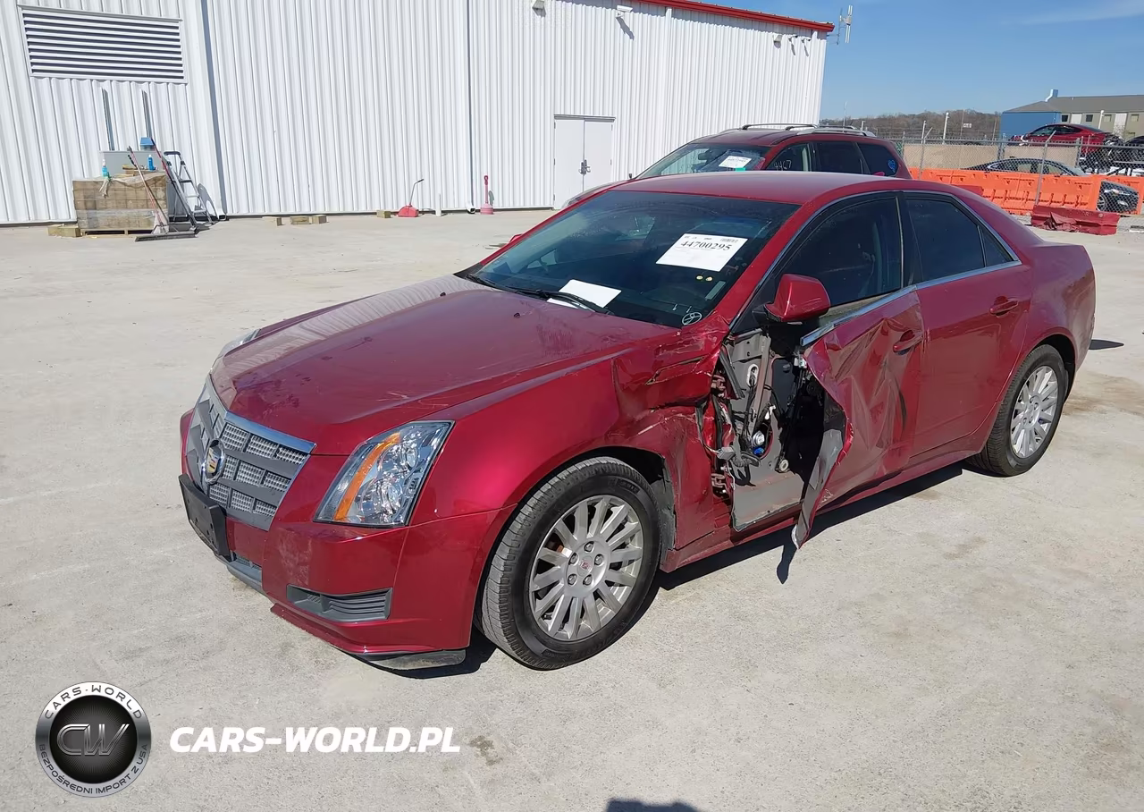2010 Cadillac Cts Luxury VIN:1G6DE5EG1A0139404 - 2