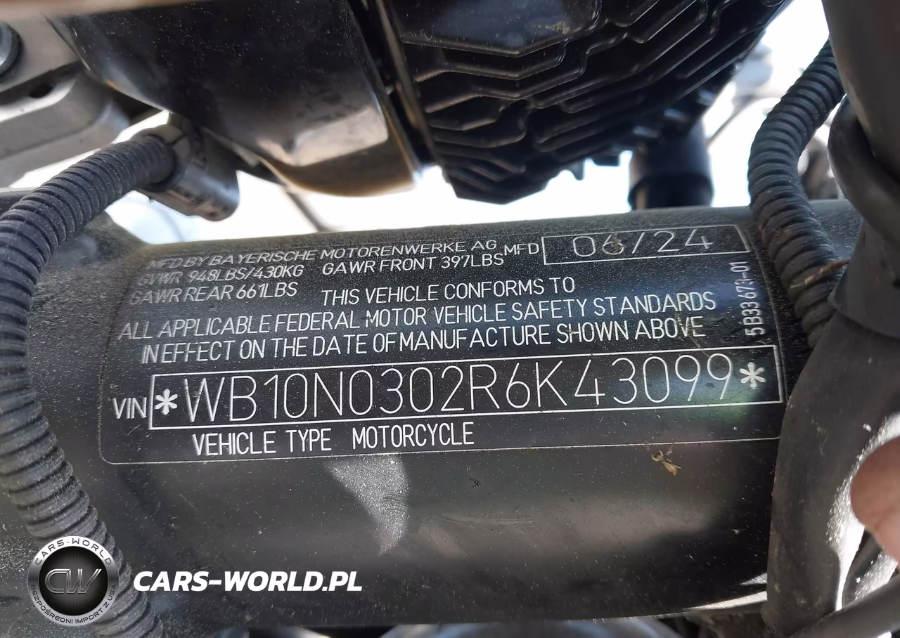 2024 BMW R 12 Nine T VIN:WB10N0302R6K43099 - 10