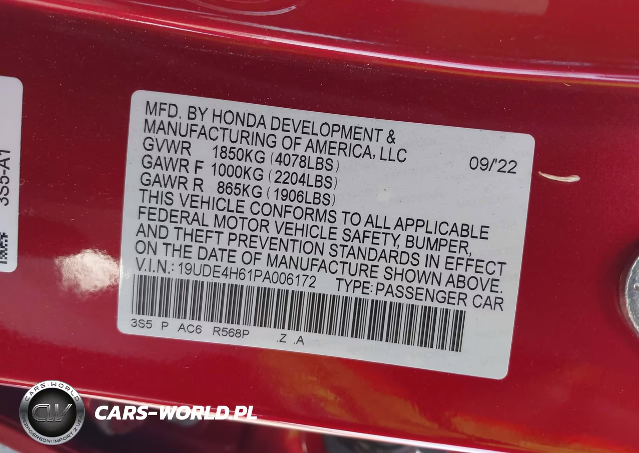 2023 Acura Integra A-Spec Technology VIN:19UDE4H61PA006172 - 9