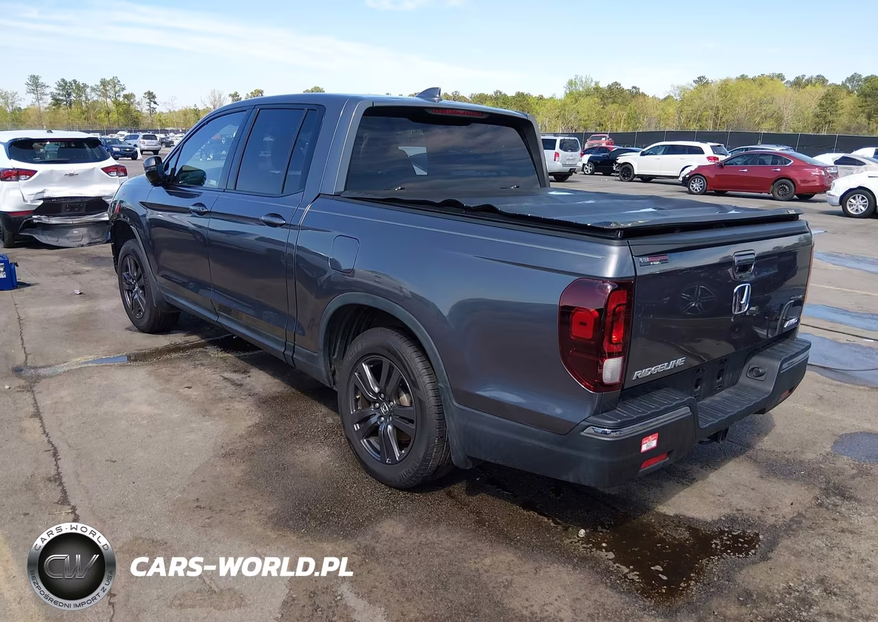 2020 Honda Ridgeline Awd Sport VIN:5FPYK3F1XLB020851 - 3