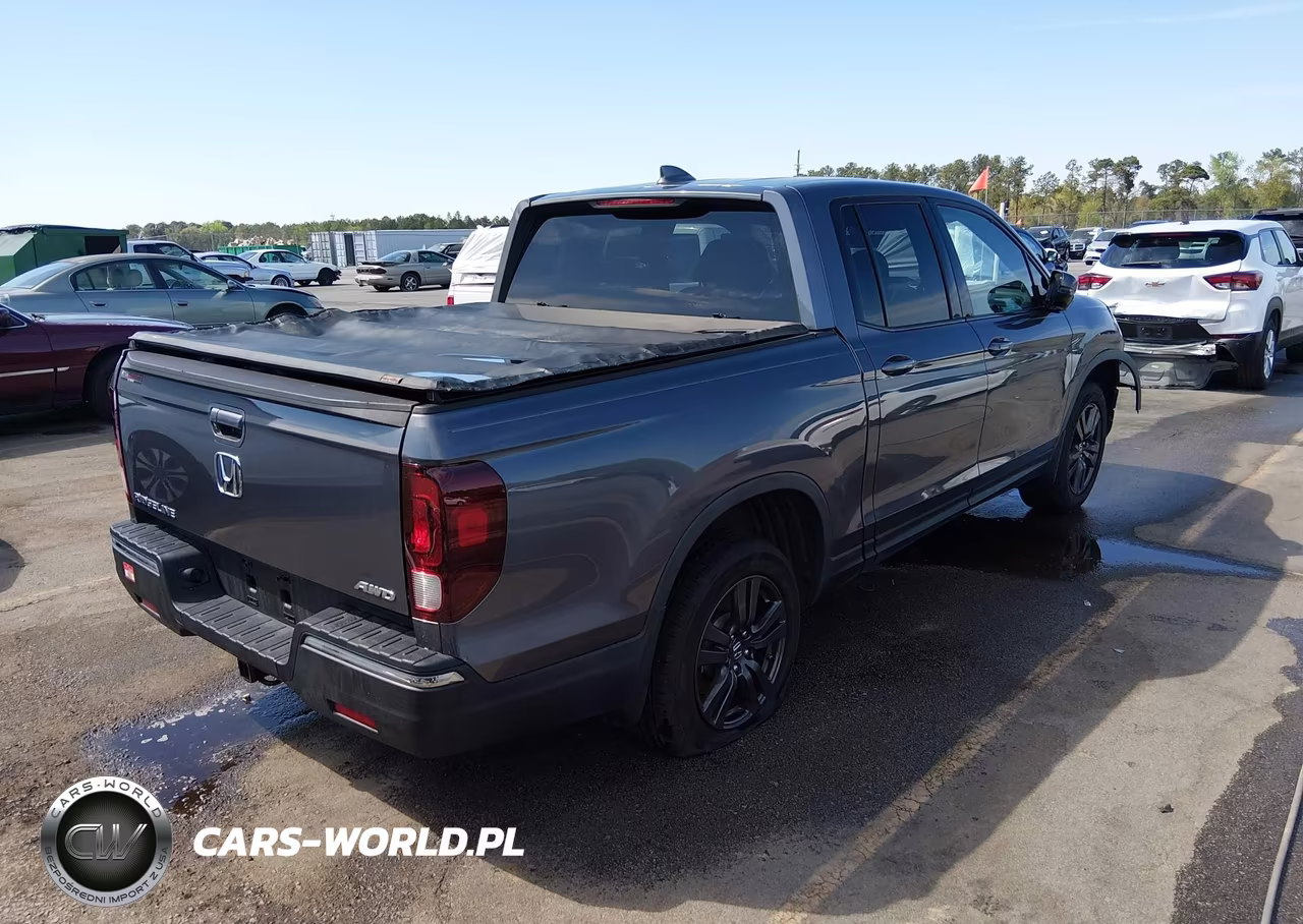 2020 Honda Ridgeline Awd Sport VIN:5FPYK3F1XLB020851 - 4