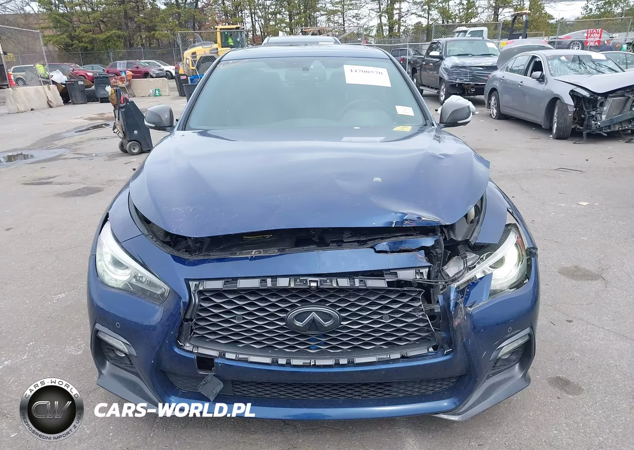 2018 Infiniti Q50 3.0T Red Sport 400 VIN:JN1FV7AR1JM480953 - 12