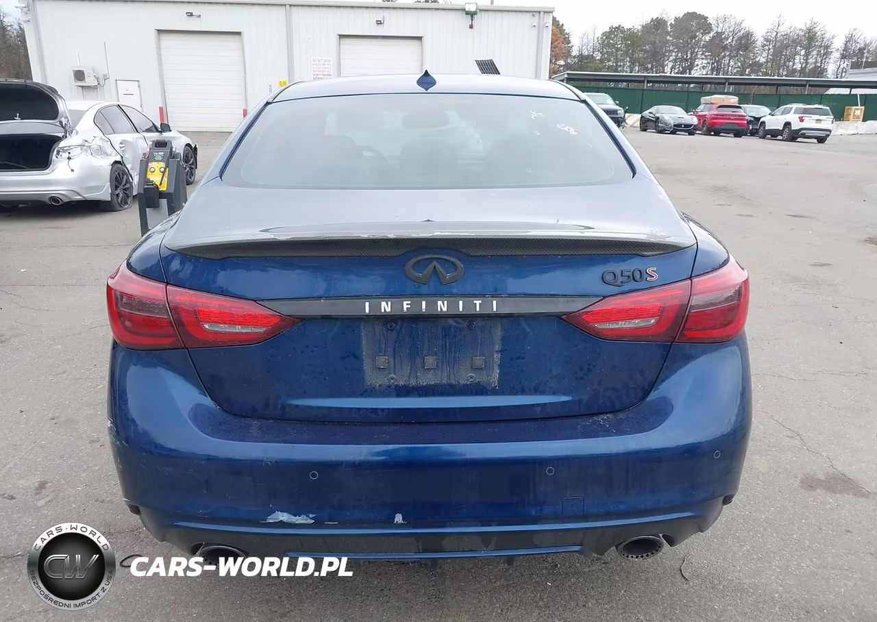 2018 Infiniti Q50 3.0T Red Sport 400 VIN:JN1FV7AR1JM480953 - 16