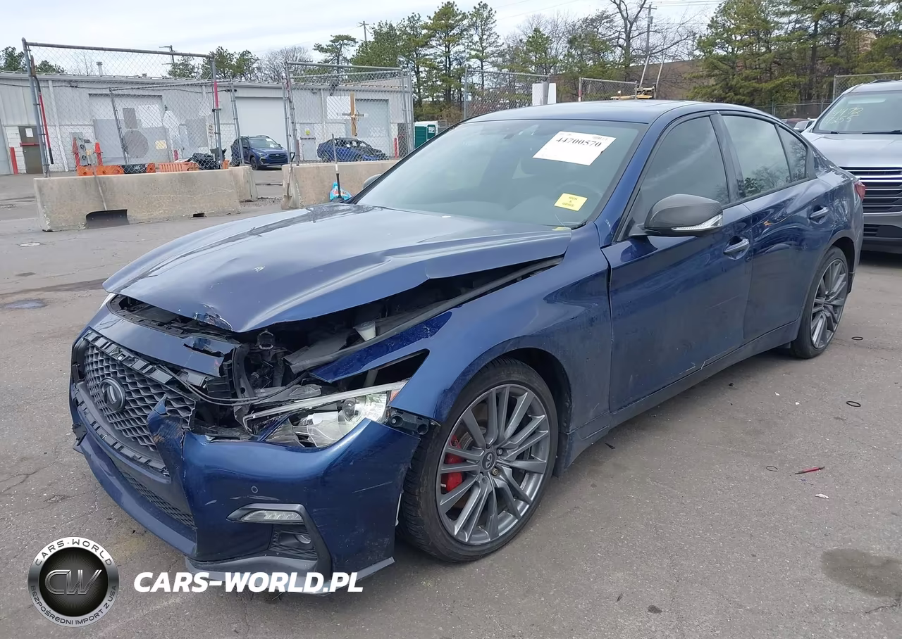 2018 Infiniti Q50 3.0T Red Sport 400 VIN:JN1FV7AR1JM480953 - 2