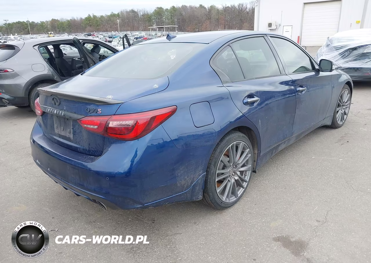 2018 Infiniti Q50 3.0T Red Sport 400 VIN:JN1FV7AR1JM480953 - 4