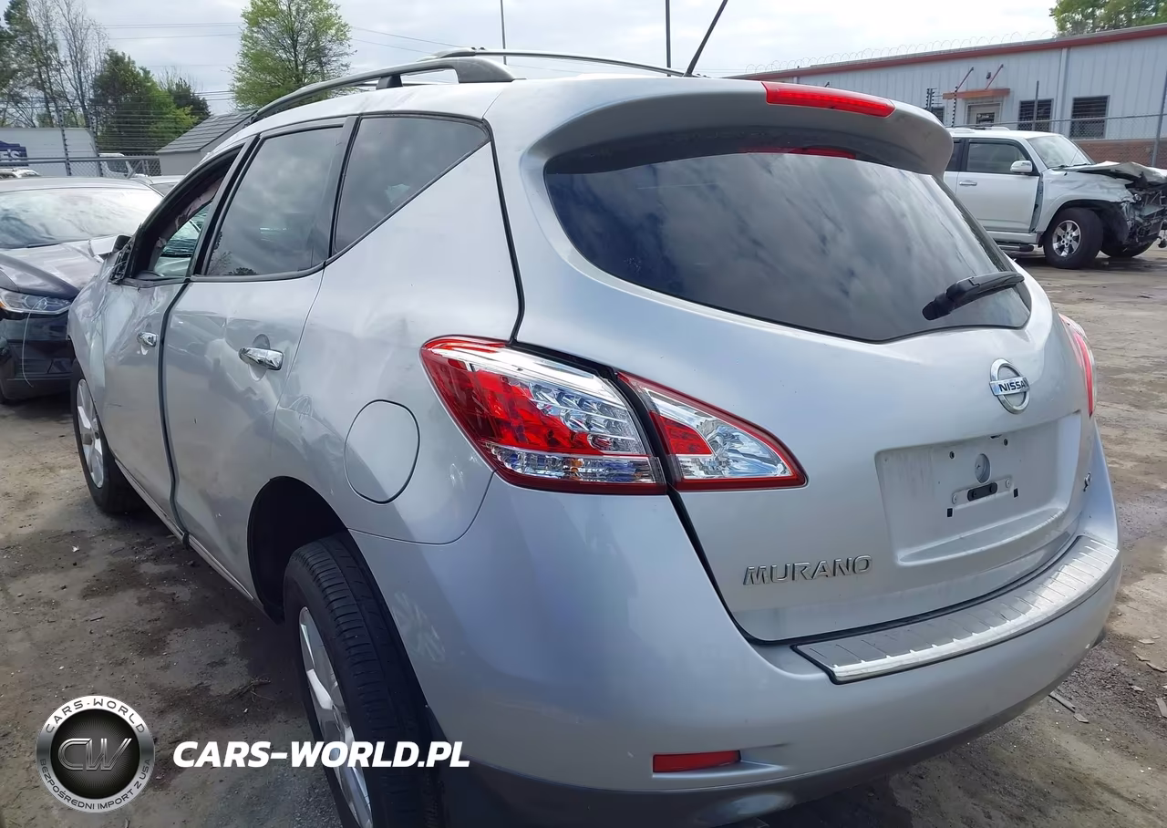 2012 Nissan Murano Sl VIN:JN8AZ1MU8CW120468 - 3