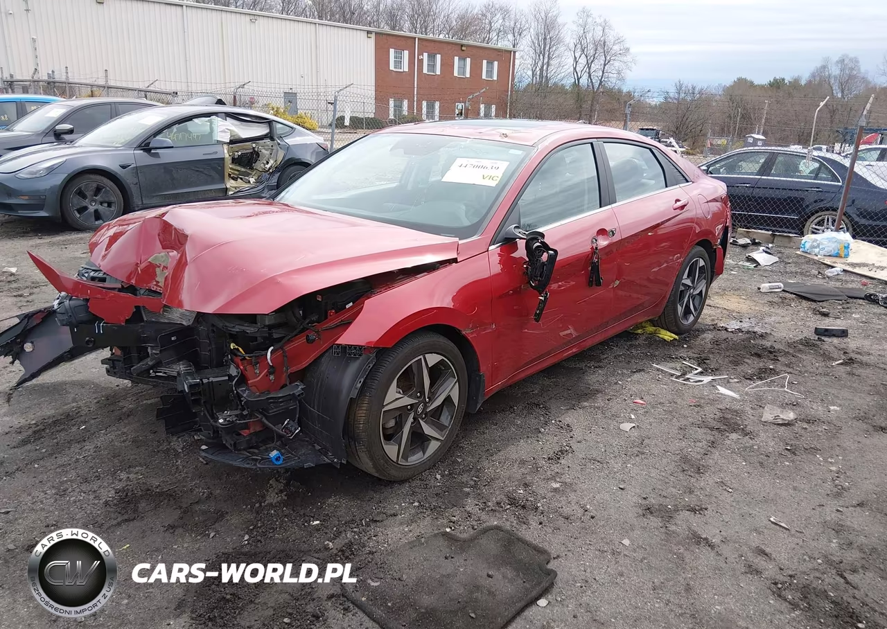 2023 Hyundai Elantra Limited VIN:KMHLP4AG6PU470804 - 2