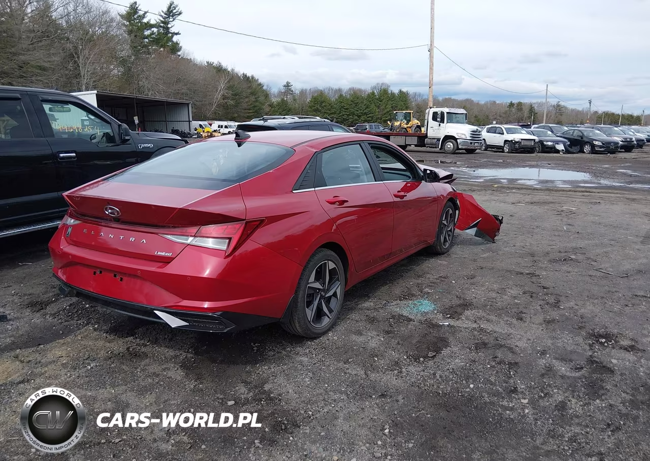 2023 Hyundai Elantra Limited VIN:KMHLP4AG6PU470804 - 4