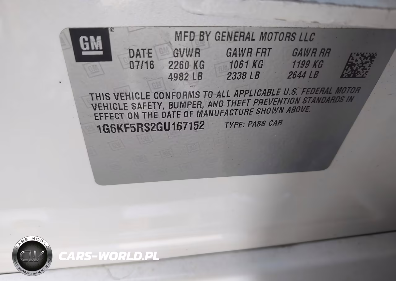 2016 Cadillac Ct6 Premium Luxury VIN:1G6KF5RS2GU167152 - 9