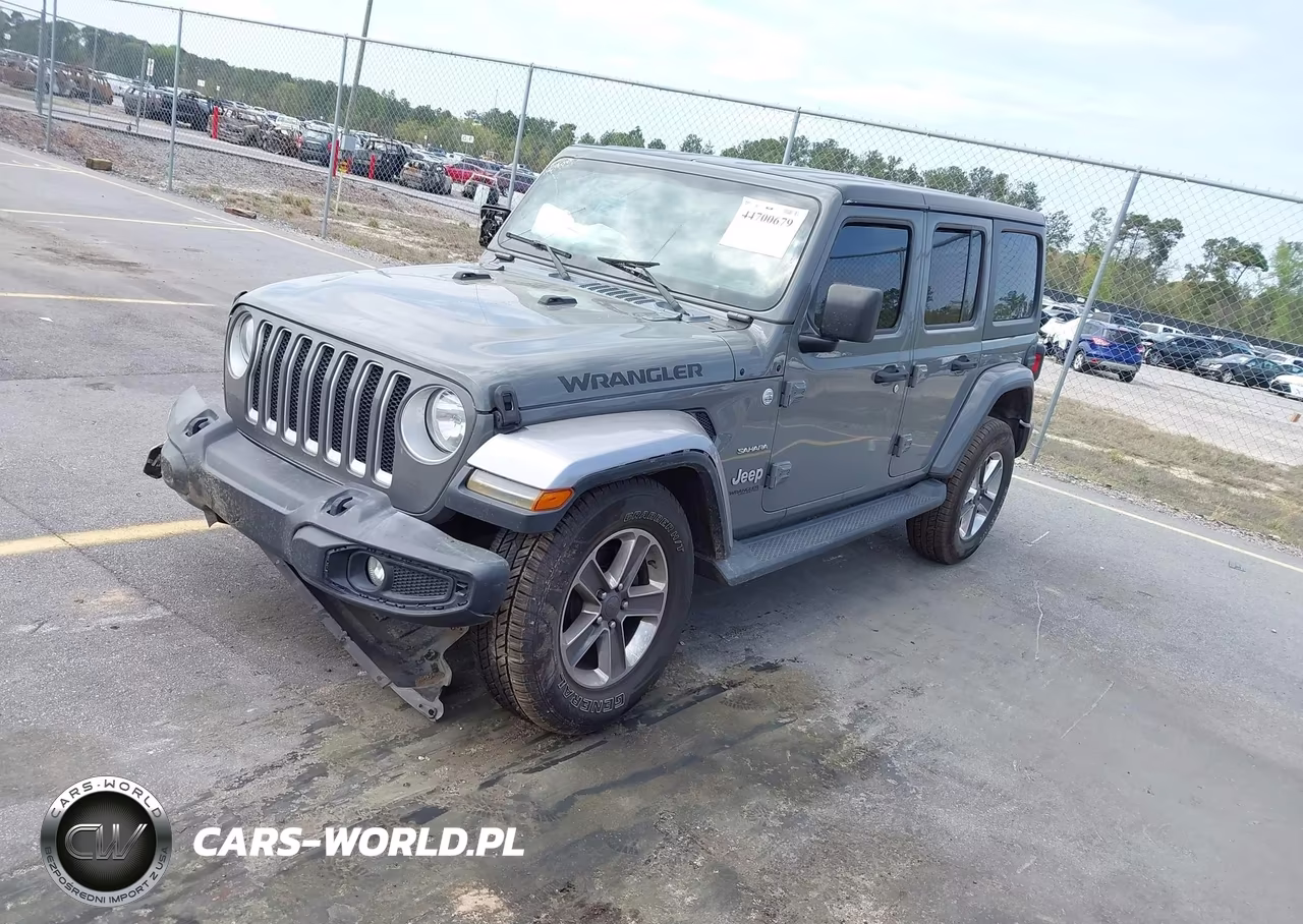 2021 Jeep Wrangler Unlimited Sahara 4X4 VIN:1C4HJXEN3MW679388 - 2
