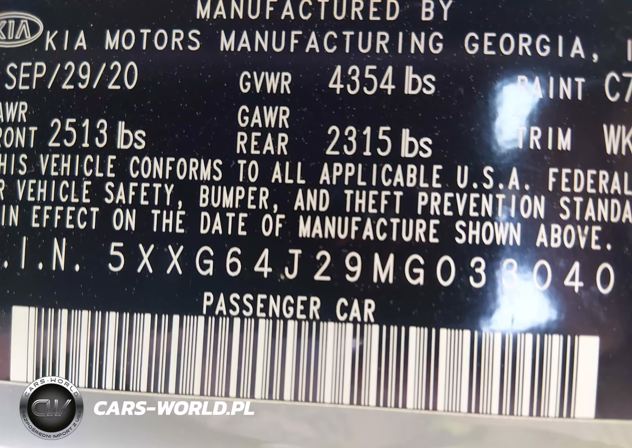 2021 Kia K5 Gt-Line VIN:5XXG64J29MG033040 - 9