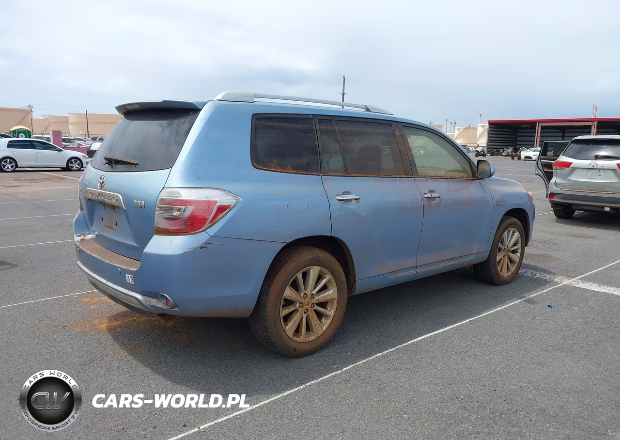 2008 Toyota Highlander Hybrid VIN:JTEEW41A982020438 - 4