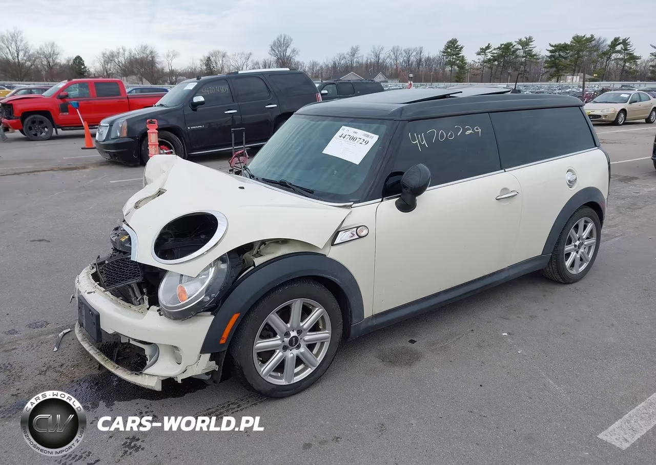 2012 Mini Cooper S Clubman VIN:WMWZG3C51CTY37609 - 2