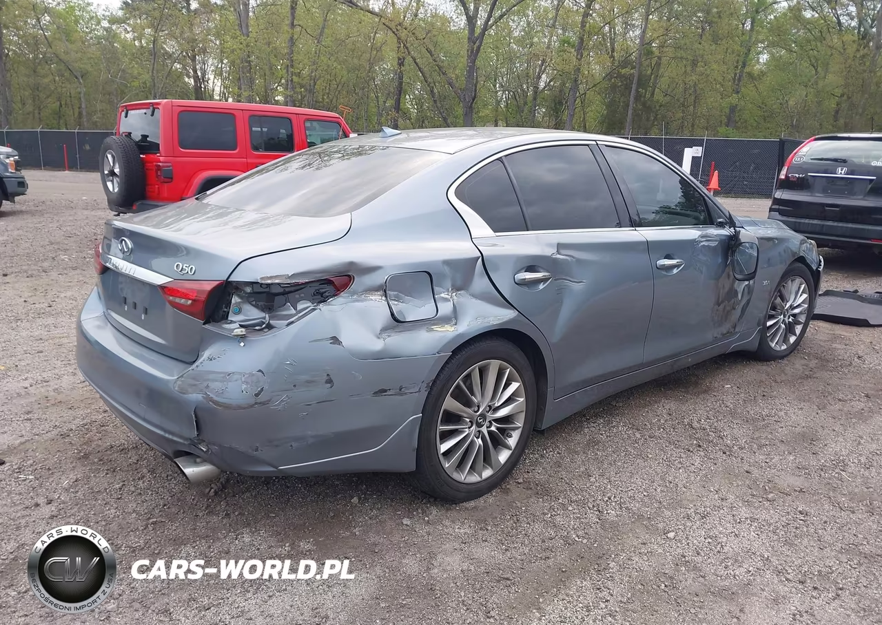2018 Infiniti Q50 3.0T Luxe VIN:JN1EV7AP2JM353249 - 4