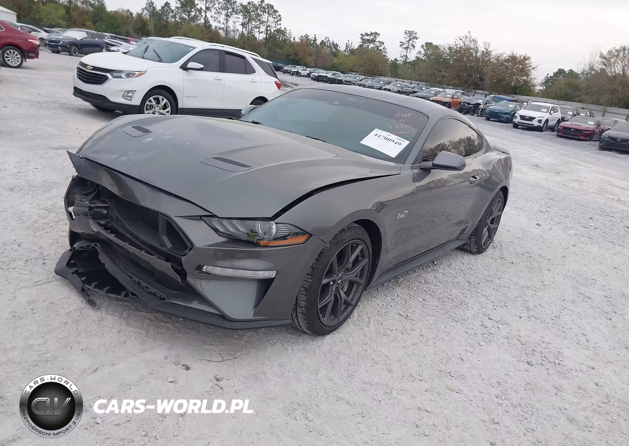2021 Ford Mustang Ecoboost Fastback VIN:1FA6P8TD6M5120161 - 2