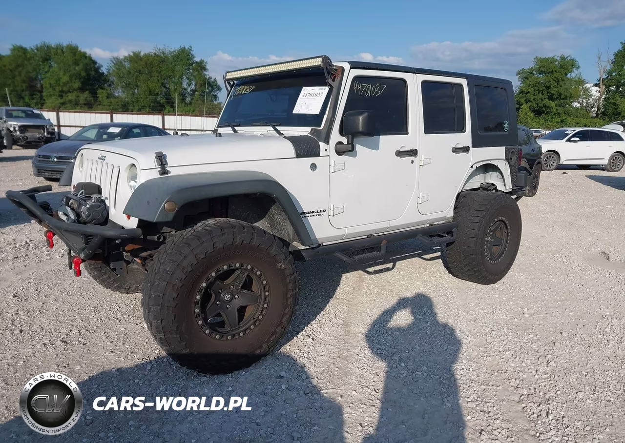 2012 Jeep Wrangler Unlimited Sport VIN:1C4HJWDG7CL140799 - 2