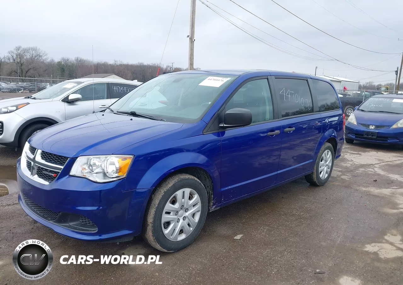 2019 Dodge Grand Caravan Se VIN:2C4RDGBG3KR615603 - 2