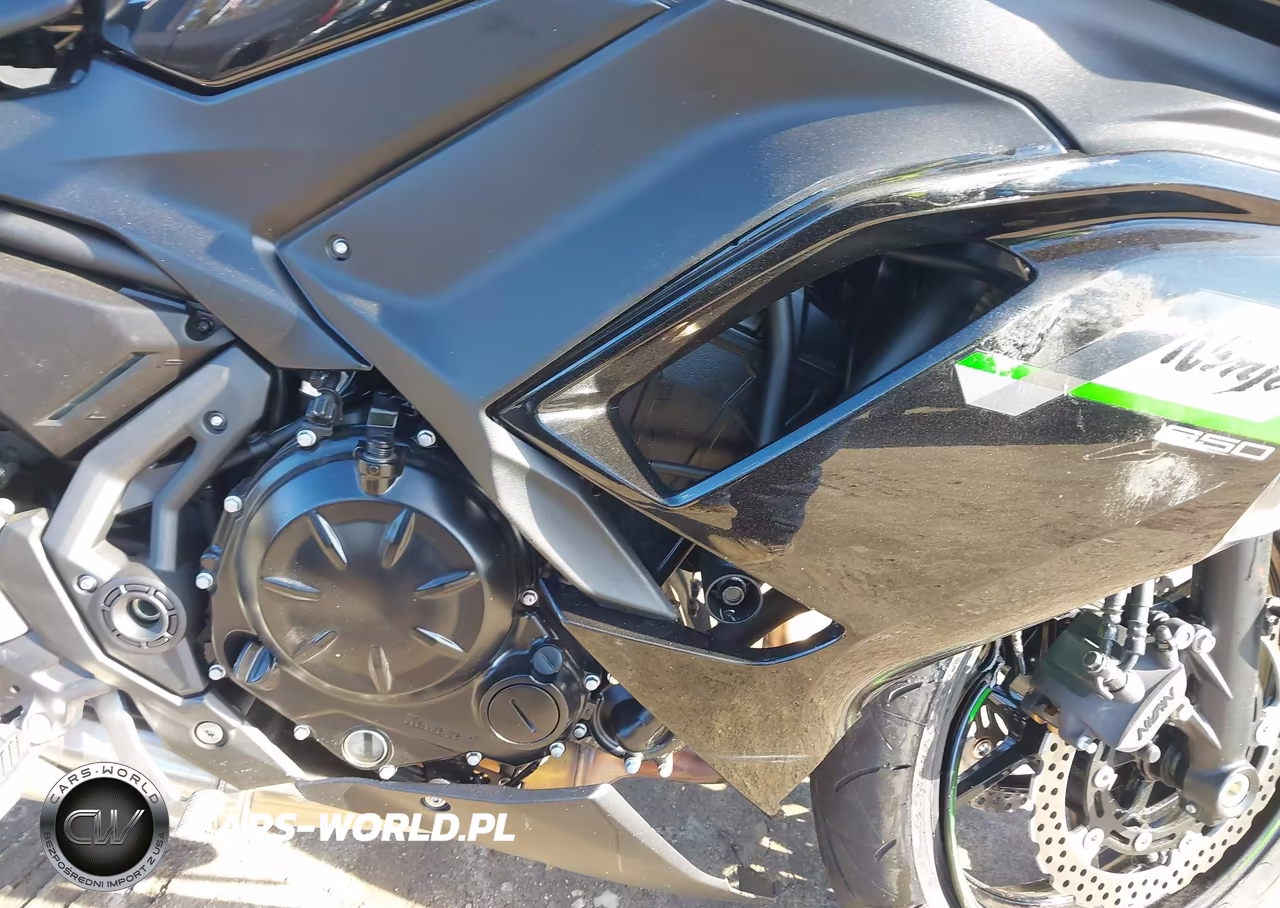 2025 Kawasaki Ex650 R VIN:ML5EXER13SDAG6699 - 8