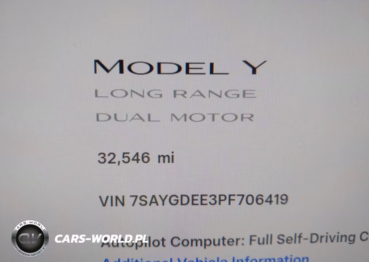2023 Tesla Model Y Awd-Long Range Dual Motor All-Wheel Drive VIN:7SAYGDEE3PF706419 - 16